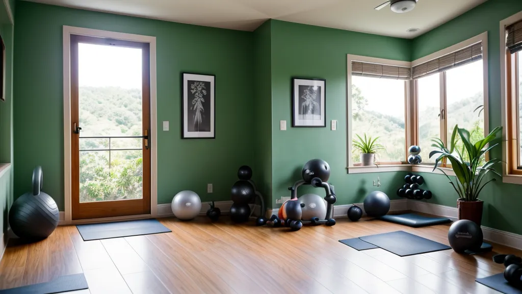 Manos ajustando equipo básico de entrenamiento en casa antes de seguir una app con guía técnica