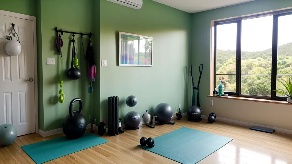 Notificación de cobro de una suscripción de fitness en casa en el celular, sobre un escritorio de trabajo freelance